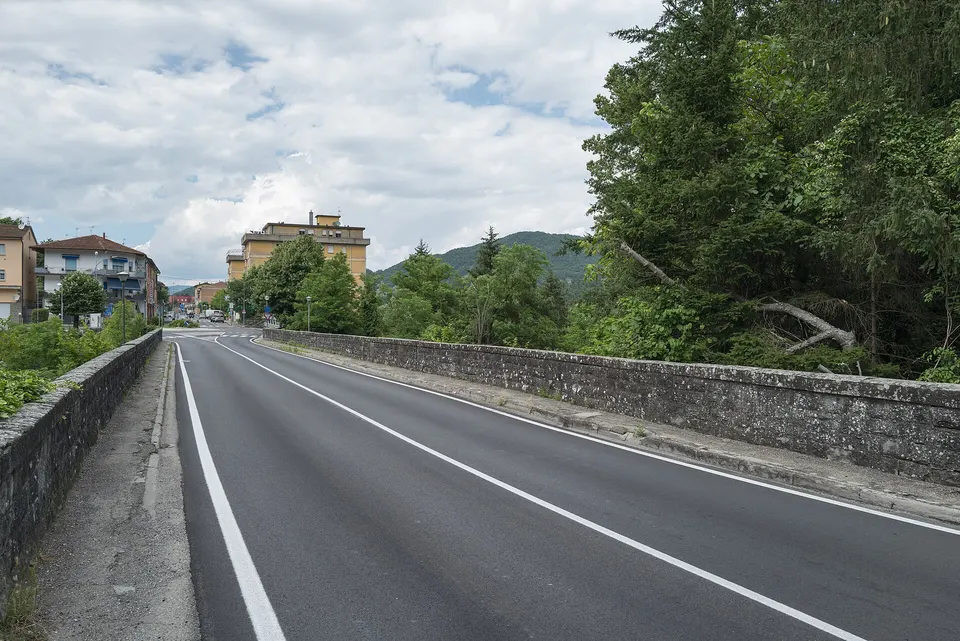 Strada Statale 64 Porrettana - Sambuca Pistoiese, Pistoia, Italia